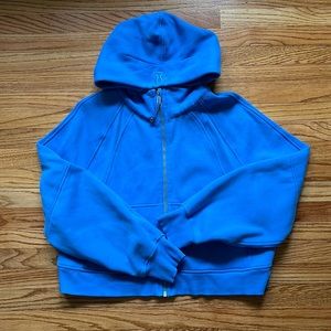 Lululemon scuba oversized full zip hoodie- Blue Nile